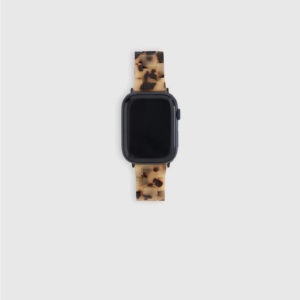 Quince Acetate Smartwatch Band Tan Tortoise 44 mm - 49 mm